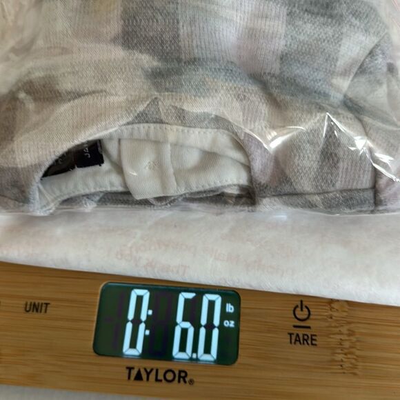 JANIE & JACK‎ PLAID RUFFLE DRESS GREY/PINK 3 to 6 MONTHS GIRL - Picture 8 of 9